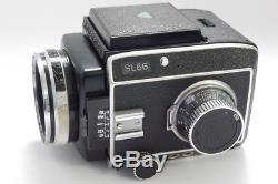 Rolleiflex SL66 SLR with 80mm f2.8 Planar lens, film back & waist-level finder