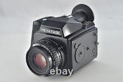 StrapMINT Pentax 645 Medium Format Camera A 75mm f2.8 Lens 120 Back From JAPAN