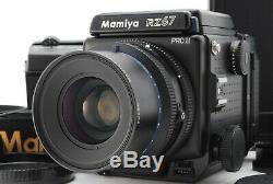 TOP MINT Mamiya RZ67 Pro II 120 Back x 2, Z 90mm f/3.5 W, Polaroid back, Japan #02
