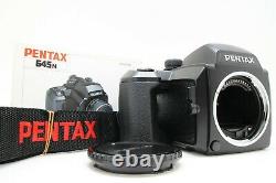 TOP MINT? PENTAX 645N 120 Film Back Strap Medium Format Film Camera From JAPAN