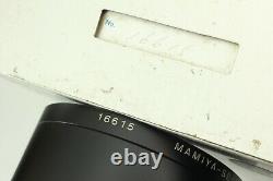 TOP MINT withCase MAMIYA RZ67 PRO 110mm 90mm 180mm Film back 120/220 From JAPAN