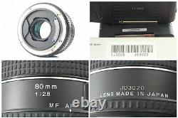 Top MINT BOX Mamiya 645DF sekor D 80mm F2.8 with DM28 back Battery x3 From JAPAN