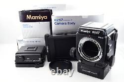Top MINT BOX Mamiya RZ67 Pro II Medium Format Camera Body 120 Back From JAPAN