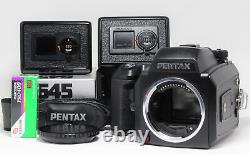 Top MINT? PENTAX 645NII NII Medium Format Camera 120 220 Film Back From JAPAN