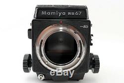 Top MINT in BOX Mamiya RB67 Pro SD body with 120 220 Film Back from Japan 1205