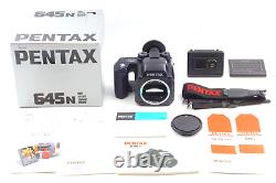 Top MINT in Box? Pentax 645N Medium Format Camera with 120 Film Back From JAPAN