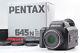Top Mint In Box? Pentax 645n Medium Format Camera With 120 Film Back From Japan
