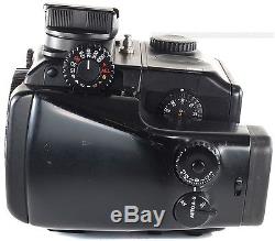 Used Mamiya 645 PRO Body with Film Back HA401 + AE Prism Finder FE401 + Crank