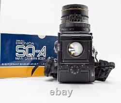 VERY FINE ZENZA BRONICA SQ-A Zenzanon PS from Japan, 2 Lenses, 2 backs, boxes