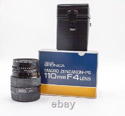 VERY FINE ZENZA BRONICA SQ-A Zenzanon PS from Japan, 2 Lenses, 2 backs, boxes