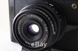 V. Good Horseman CONVERTIBLE 6x7 Camera Black with62mm f/5.6 Lens, 120 Back 5139