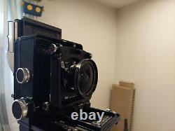 Wista 45SP Large Format/Medium Format View Camera with 4x5 and 6x9 Sliding back