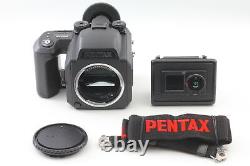 With strap MINT Pentax 645NII Medium Format Film Camera 120 Film Back From JAPAN