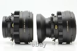 X2 Lens MINT Mamiya Universal Press Film Camera Back body 100mm 75mm FromJAPAN