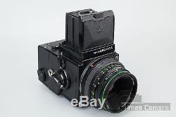 Zenza Bronica ETRS Film Camera kit Zenzanon E II 75mm f/2.8 f 2.8 Lens, 120 Back