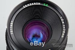 Zenza Bronica ETRS Film Camera kit Zenzanon E II 75mm f/2.8 f 2.8 Lens, 120 Back