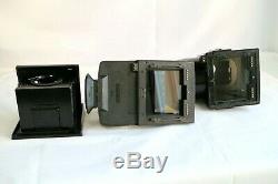 Zenza Bronica GS-1 Medium Format camera with3 viewfinders, 4 lenses, 4 film backs