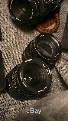 Zenza Bronica SQ-A 120 Medium Format Film Camera 6x6 135N back 50mm 80mm 150mm