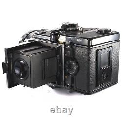 Zenza Bronica SQ-A 6x6 with Zenzanon PS 80mm Waist Level Finder SQ 120 Film Back