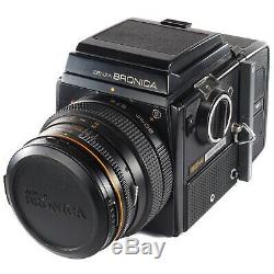 Zenza Bronica SQ-A 6x6 with Zenzanon S 80mm Waist Level Finder +120 SQ Film Back