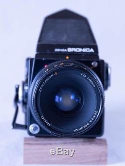 Zenza Bronica SQ-A Medium Format Camera with 80mm f2.8, 120 Back, Std. Prism
