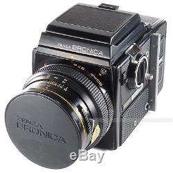 Zenza Bronica SQ-A + Zenzanon S 80mm + Waist Level Finder + 120 SQ-i Back +Crank